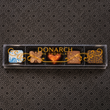 5 Piece Soft Centre Box: five hand-painted soft centres in a clear Donarch box