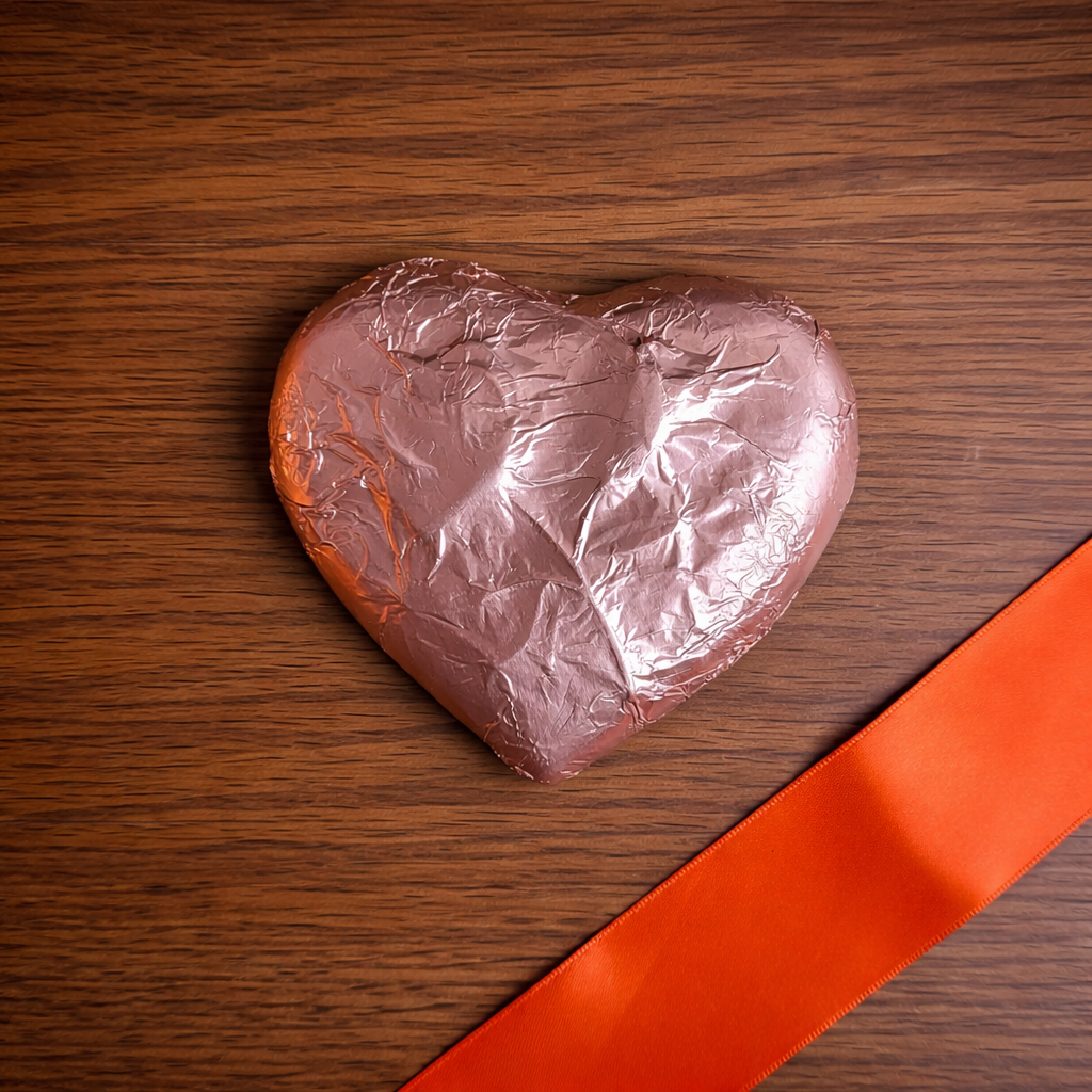 Chocolate Heart - White Caramel