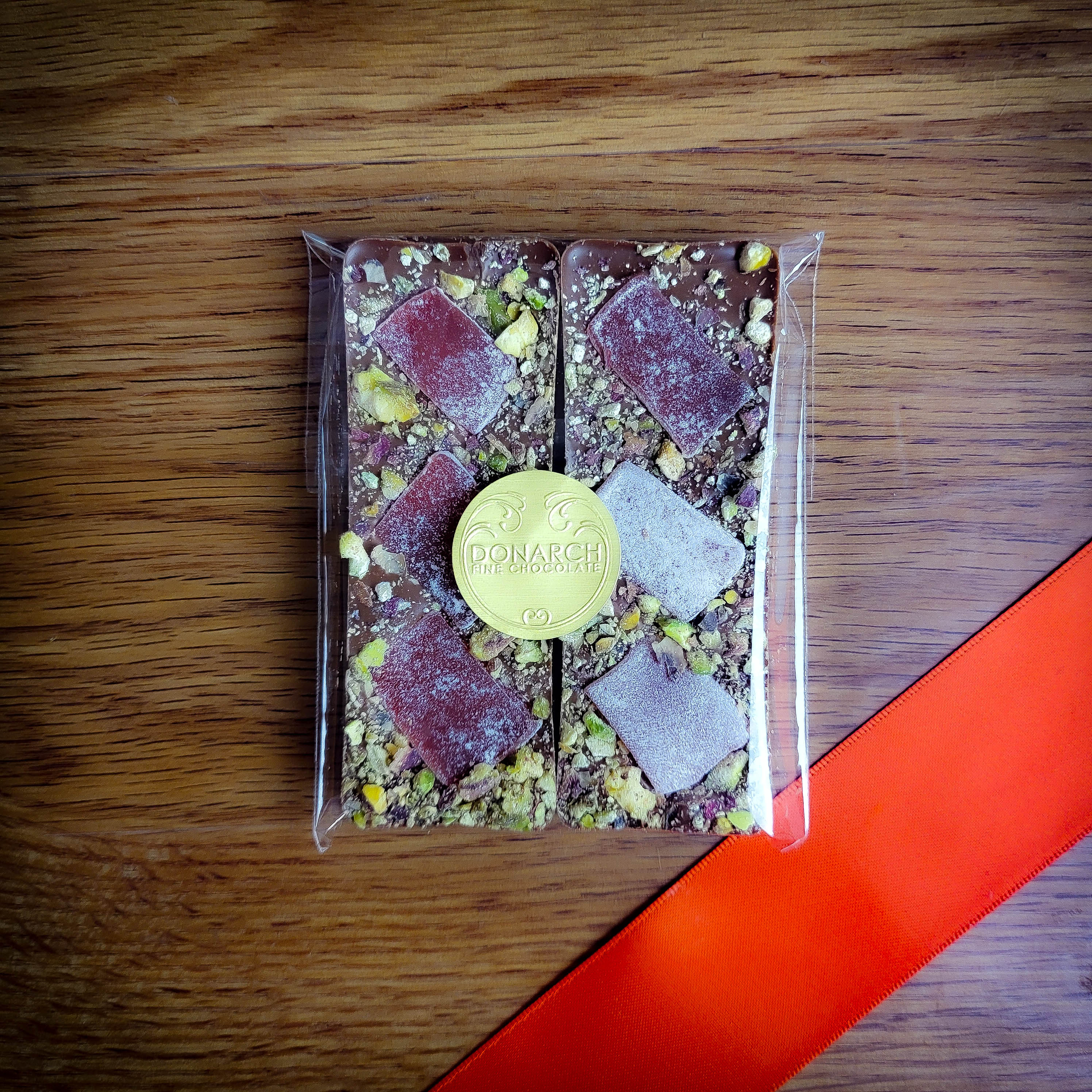 Milk Turkish & Pistachio Duo Bar