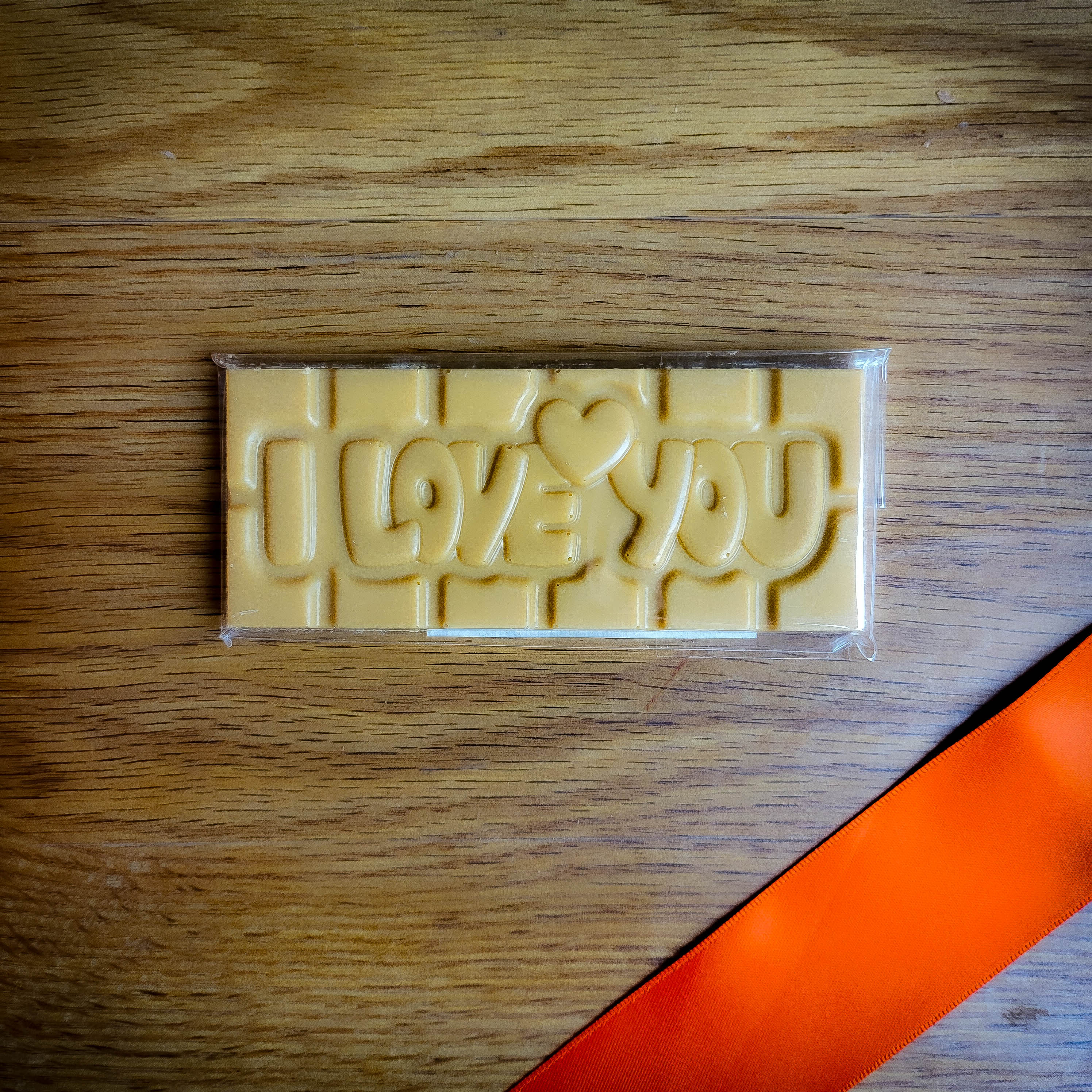I Love You Bar - White Caramel
