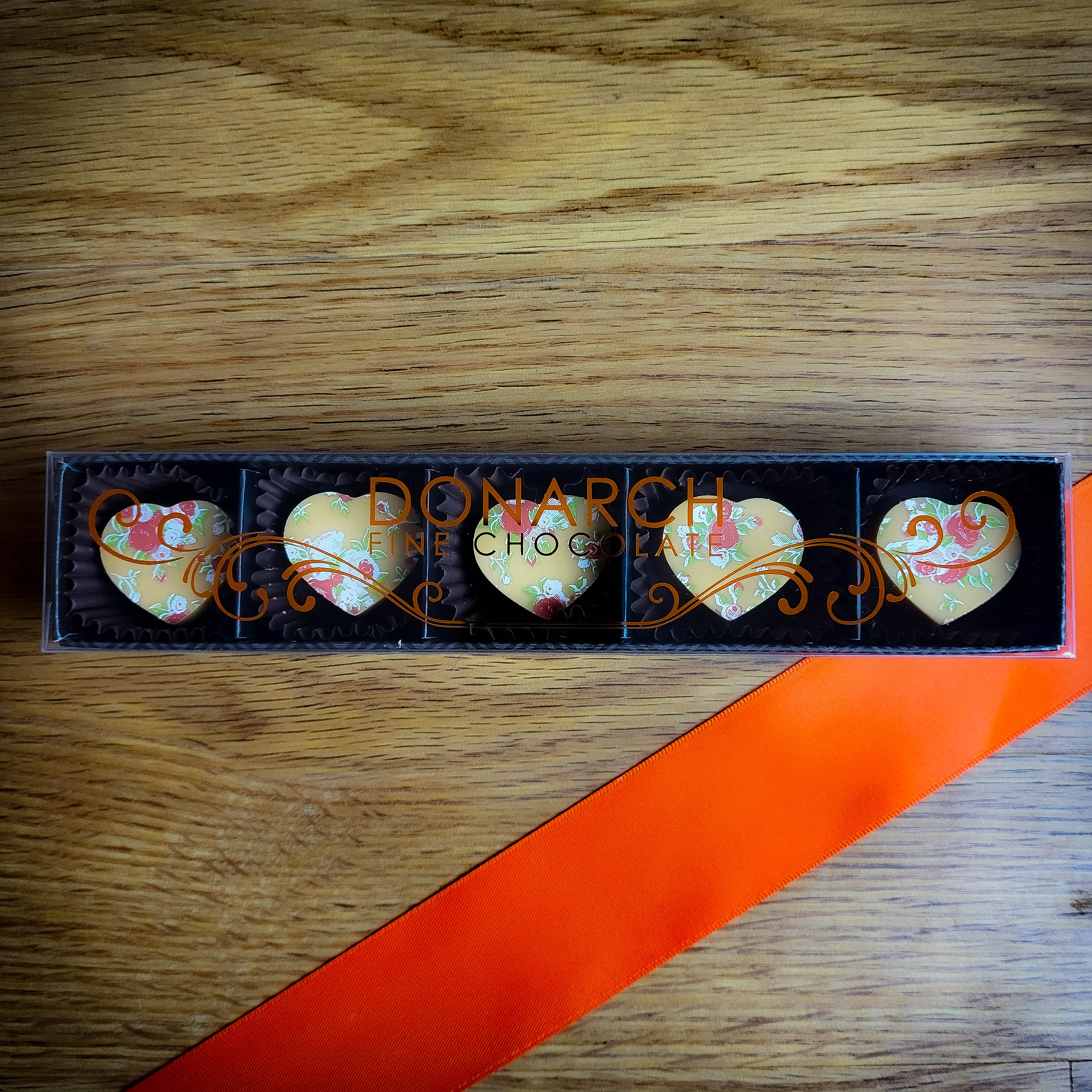 5 Piece Gift Pack - White Caramel Hearts