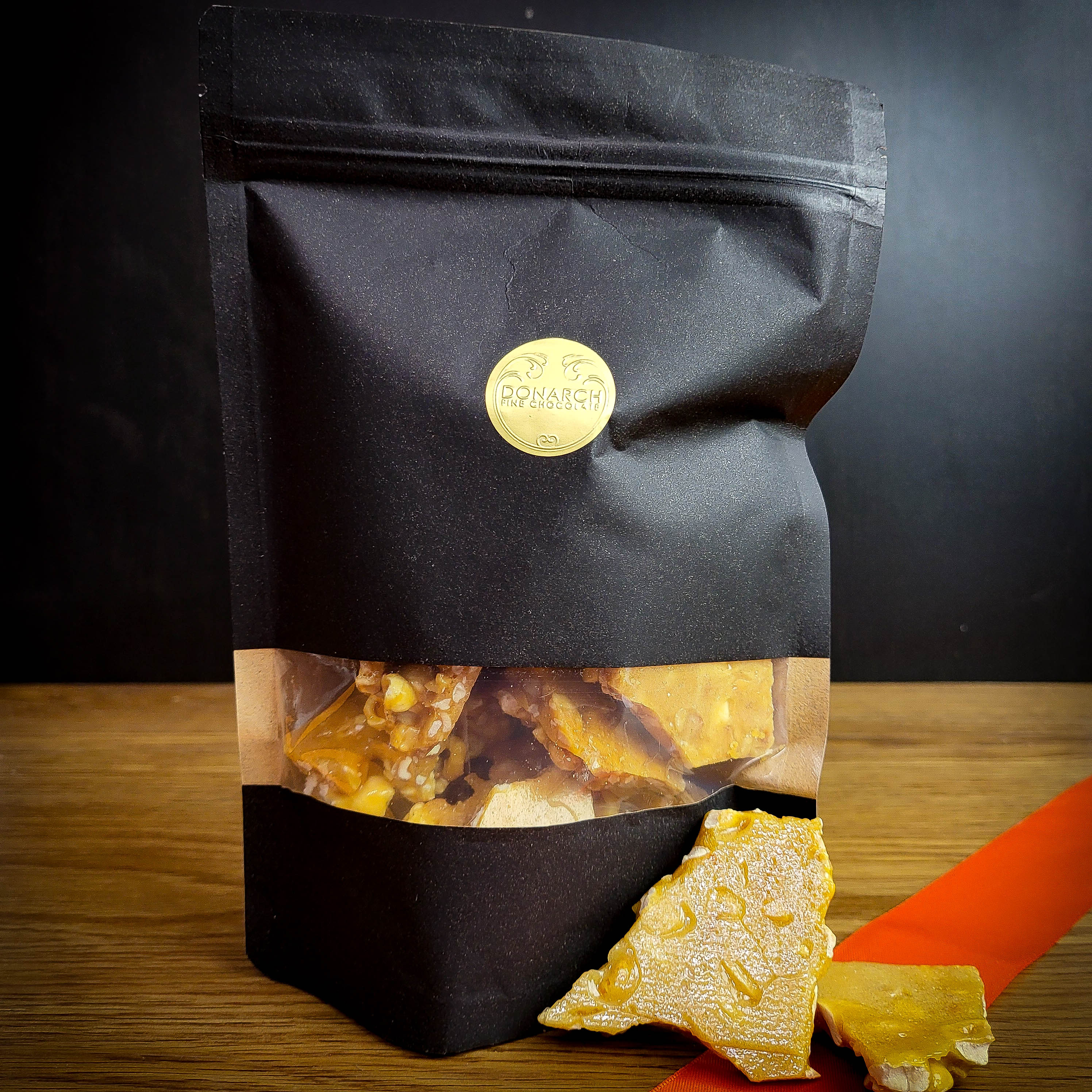 Popcorn & Macadamia Brittle