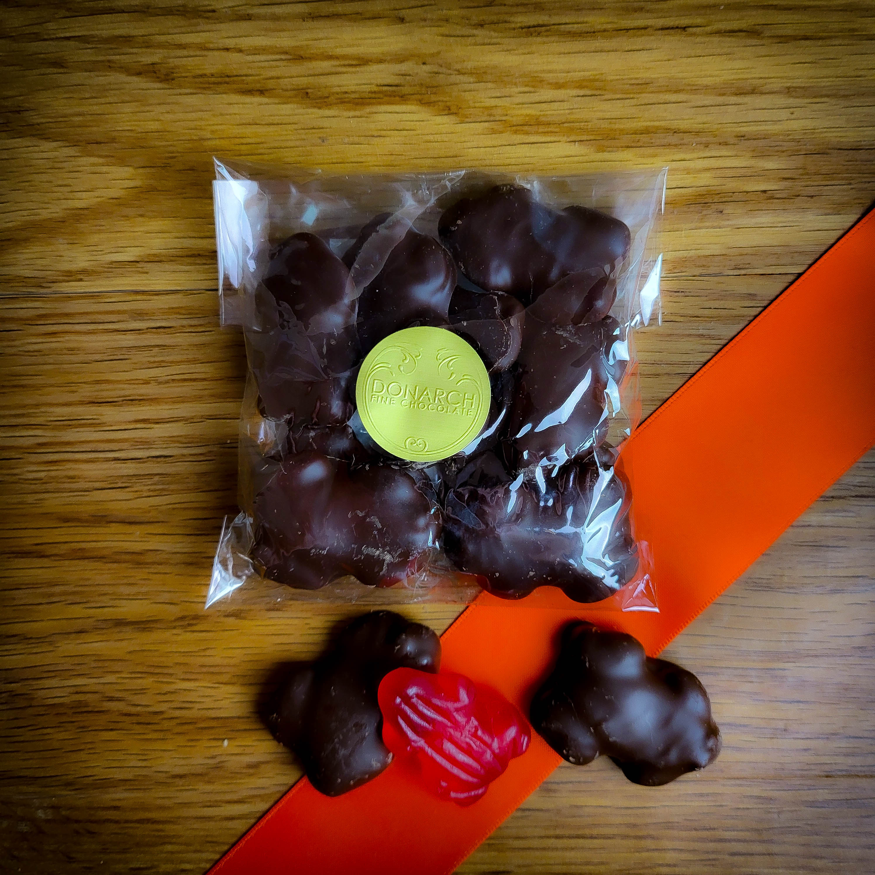 Raspberry Frogs Choc Coated - Dark Choc