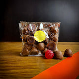 Raspberry Jellies Choc Coated - Milk Choc