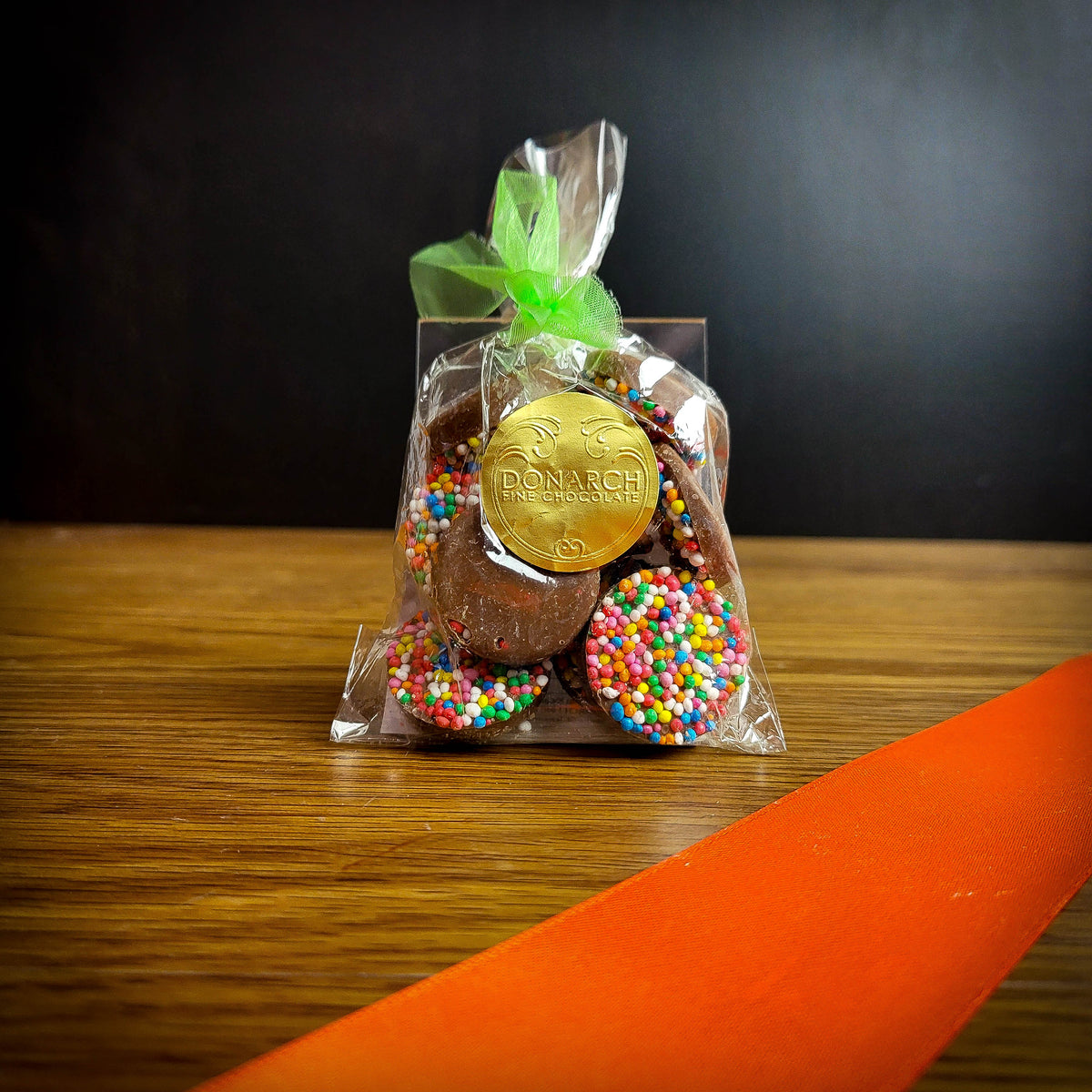 Milk Chocolate Sprinkle Buttons