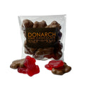 Raspberry Frogs Choc Coated - Milk Choc